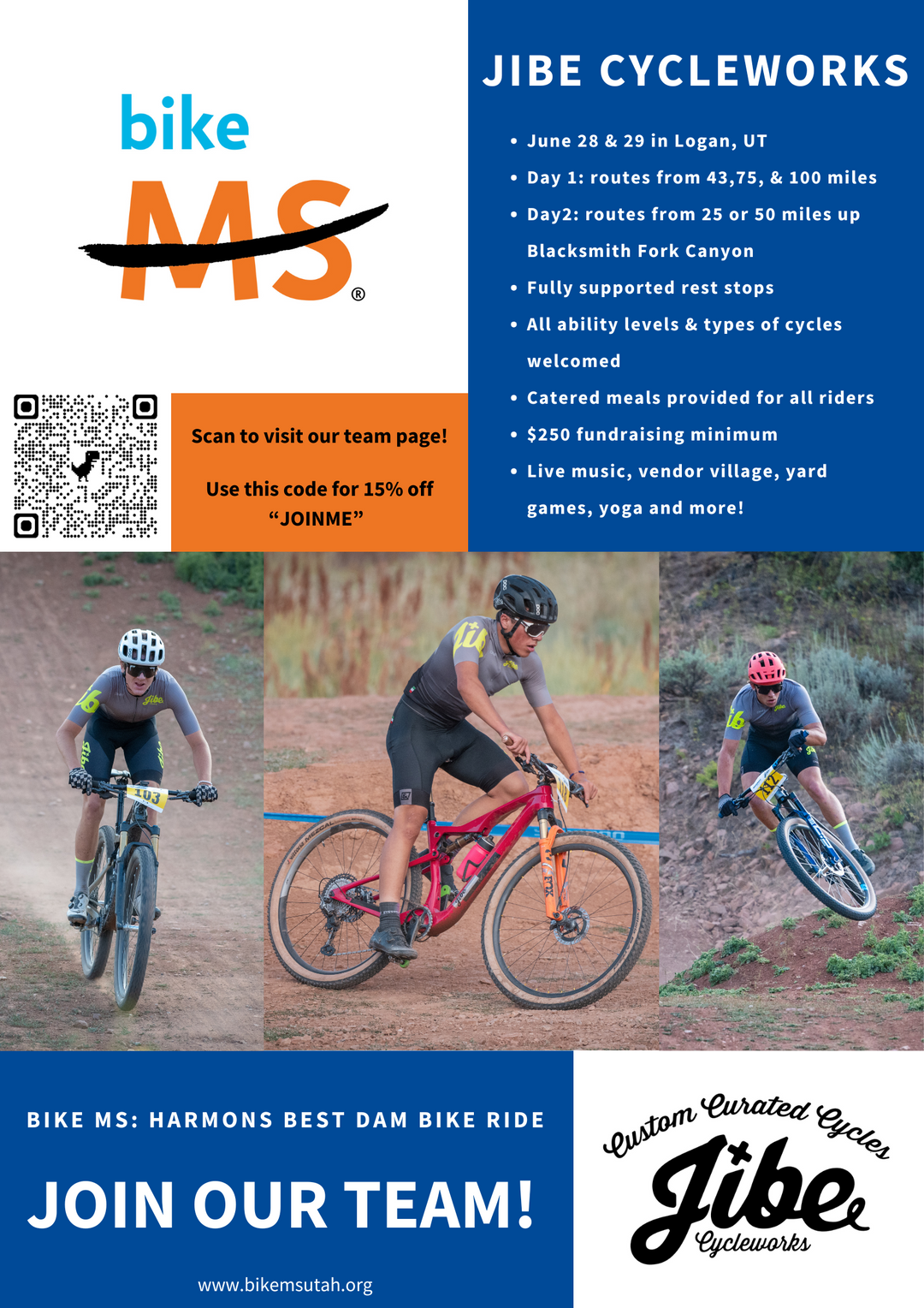 Join Jibe For The Bike MS Ride!