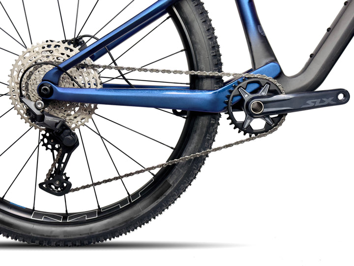 Side View of the Jibe Jester's Drivetrain