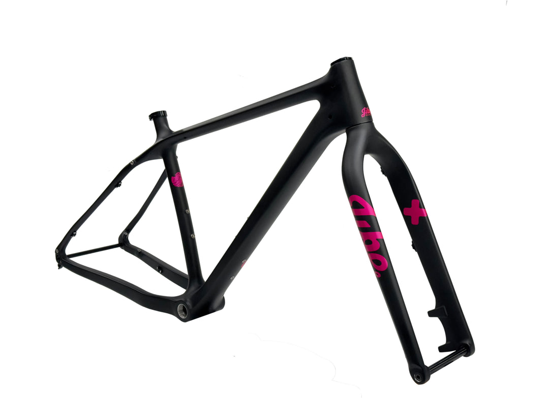 The Jibe Chubber frame set in the color Matte Puff.