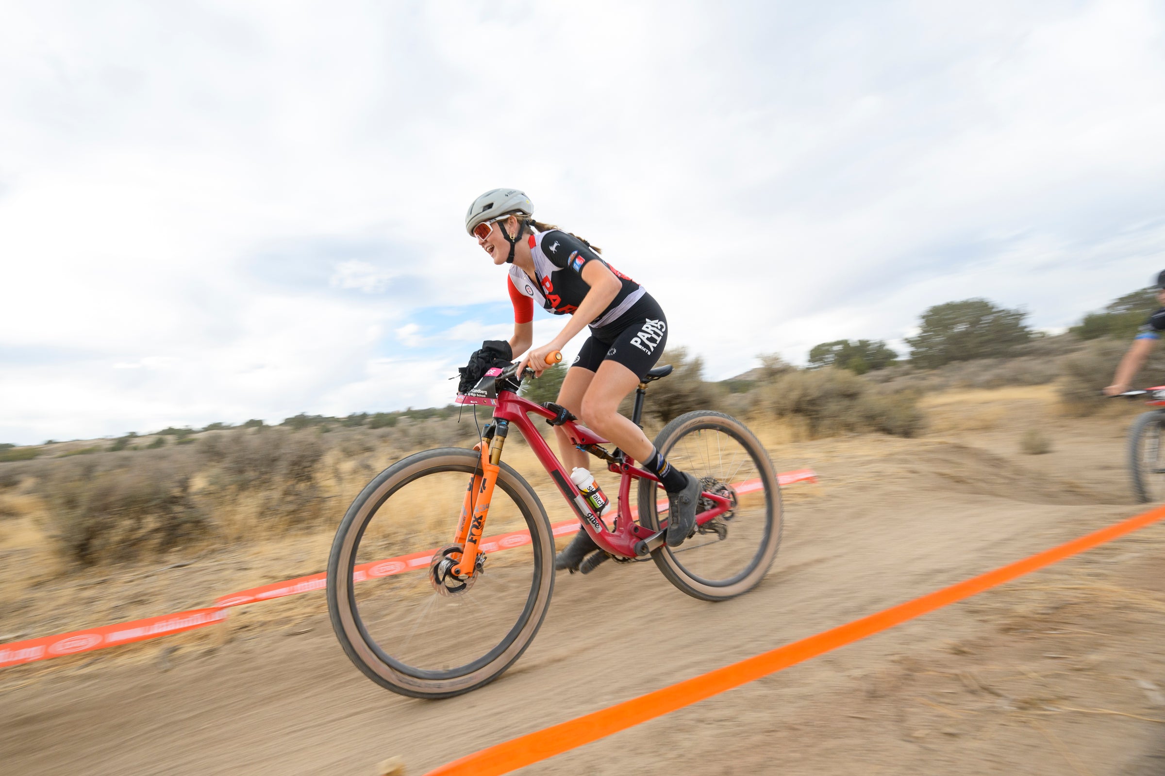 Addisyn Lundberg loving her Yeti ASR killer, JIbe Fully while winning Utah high school NICA varsity girls race